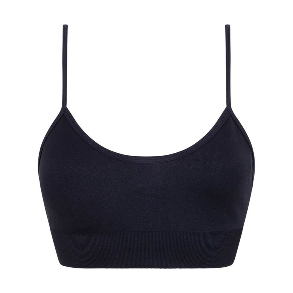 Silky Womens/Ladies Plain Sports Bra / Black
